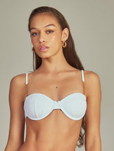 Laden Sie das Bild in den Galerie-Viewer, Gallery: Empress Top Top Bikini Agatha White