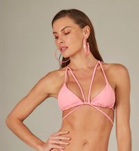 Laden Sie das Bild in den Galerie-Viewer, Model Front: Empress Top Top Biquini New Cross Rosa