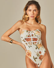 Laden Sie das Bild in den Galerie-Viewer, Gallery: Empress One-Piece Tule Bouche Body Rose Print