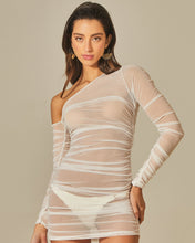 Laden Sie das Bild in den Galerie-Viewer, Gallery: Empress Mini Dress Yasmin Dress White Tule
