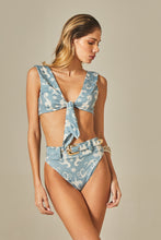 Laden Sie das Bild in den Galerie-Viewer, Bottom Beatriz Bikini Dark Western Print
