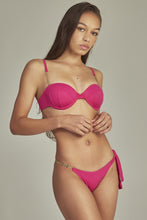 Laden Sie das Bild in den Galerie-Viewer, Gallery: Empress Set Bikini Agatha Fuchsia Pink
