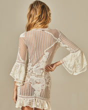 Laden Sie das Bild in den Galerie-Viewer, Image 05: Empress Kaftans / Cover Ups Isabel Dress Off White Lace
