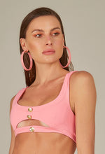 Laden Sie das Bild in den Galerie-Viewer, Model Front: Empress Top Top Biquini Charlie Rosa
