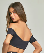 Laden Sie das Bild in den Galerie-Viewer, Model Back: Empress Top Top Biquini Cherie Preto

