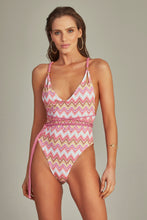 Laden Sie das Bild in den Galerie-Viewer, Leticia Body Pink Chevron
