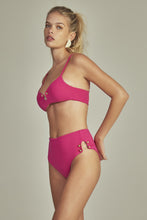 Laden Sie das Bild in den Galerie-Viewer, Top Bikini Antigua Fuchsia Pink

