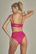 Laden Sie das Bild in den Galerie-Viewer, Top Bikini Antigua Fuchsia Pink
