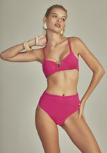 Laden Sie das Bild in den Galerie-Viewer, Top Bikini Antigua Fuchsia Pink
