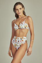 Laden Sie das Bild in den Galerie-Viewer, Top Bikini Antigua Pop Art
